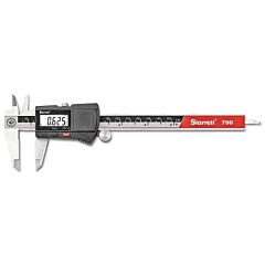Starrett 142 Ec799 Series Electronic Caliper, 0 To 6 In Range, Stainless Steel, 0.0005 In Resolution
