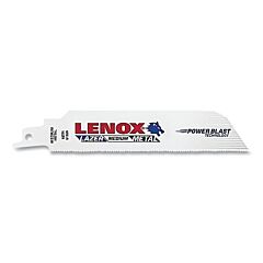 Lenox 201726114R Lazer Bi-Metal Reciprocating Saw Blade, 6 In L X 1 In W X 0.035 In Thick, 14 Tpi, 5 Ea/Pk
