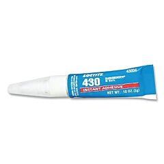 Loctite 233973 Loctite 430 Super Bonder Instant Adhesive, 3 G, Tube, Clear