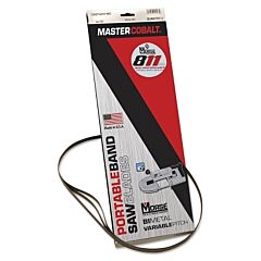 M.K. Morse Zwep44811Mc Hi Performance Portable Band Saw Blade, 8/11 Tpi, 1/2 X 44 7/8, Bi-Metal