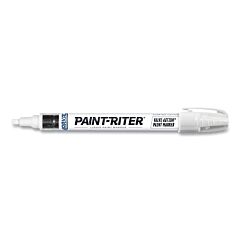 Markal 96820 Paint-Riter Valve Action Paint Marker, White, 1/8 In Tip, Medium