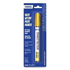 Markal 80351 Lumber Crayon #200, 1/2 In Dia, 4.75 In L, Yellow