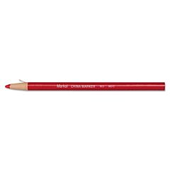 Markal 96012 China Marker, Red, Paper-Wrapped Grease Penicel