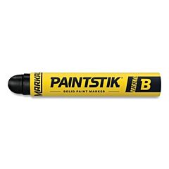 Markal 80223 Paintstik Original B Solid Paint Marker, 11/16 In Dia, 4-3/4 In L, Black