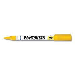 Markal 96872 Pro-Line Fine And Micro Liquid Paint Marker, Yellow, 1/16 In Tip, Fine