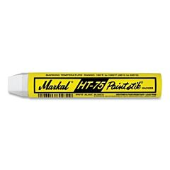 Markal 84820 Ht-75 Paintstik Solid Paint Marker, 11/16 In X 4.625 In L, White
