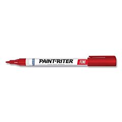 Markal 96874 Pro-Line Fine And Micro Liquid Paint Marker, Red, 1/16 In, Fine
