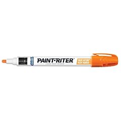 Markal 97052 Paint-Riter Valve Action Paint Marker, Fluorescent Orange, 1/8 In, Medium