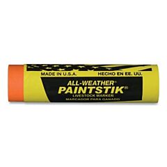 Markal 61024 Paintstik Livestock Markers, 1 In X 4 In, Orange