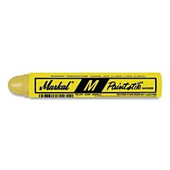 Markal 81921 Paintstik M And M-10 Marker, 11/16 In X 4.75 In L, Yellow, M