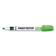 Markal 97051 Paint-Riter Valve Action Paint Marker, Fluorescent Green, 1/8 In, Medium