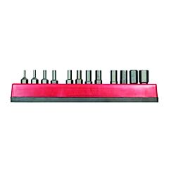 Mayhew Tools 18015 12-Pc Insert Bit Set, Metric Hex