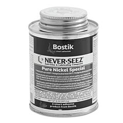 Never-Seez 30803818 Pure Nickel Special Compound, 8 Oz Brush Top Can