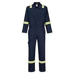 Portwest F128 Iona Enhanced Coverall, Navy