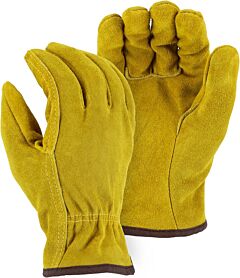 Majestic 1508F Winter Lined Split Cowhide Drivers Gloves