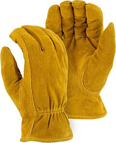 Majestic 1513 Winter Lined Split Cowhide Drivers Gloves