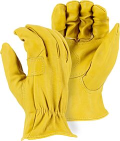 Majestic 1566 Goatskin Drivers Gloves With Double Palm