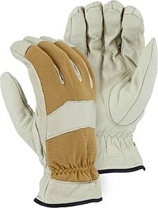 Majestic 1572 Winter Lined Pigskin Drivers Gloves