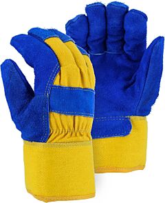 Majestic 1600W Winter Lined Waterproof Cowhide Leather Palm Gloves