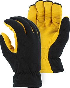 Majestic 1664 Winter Lined Deerskin Drivers Gloves