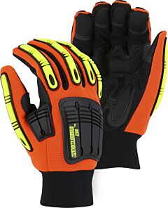 Majestic 21247Ho Mechanic Gloves W/Armorskin Knuckle/Finger Thinsulate
