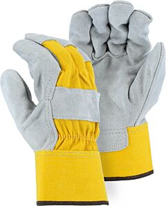 Majestic 2501Cy Cowhide Leather Palm Work Gloves