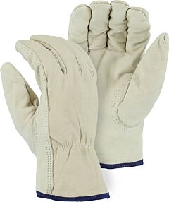Majestic 2511 Winter Lined Cowhide Drivers Gloves