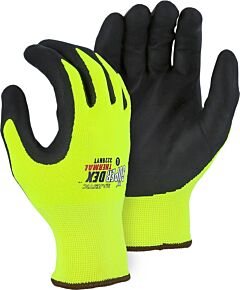 Majestic 3228Hyt Superdex Gloves Large W/Liner Hi-Viz Yellow