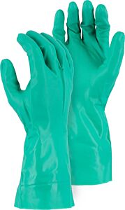 Majestic 3240 11 Mil Unlined Nitrile 12" Gloves With Diamond Pattern
