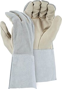 Majestic 3503G Heavy Duty Cowhide Tig Welders Gloves