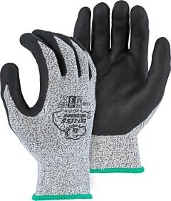 Majestic 35-1365 Cut-Less Watchdog Knit Gloves With Foam Nitrile Palm