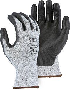 Majestic 35-1500 Hppe Cut Resistant Gloves Palm Dipped Ce5 Large Grey