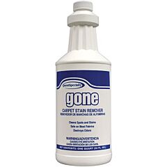 Questvapco 299016 Gone Carpet Stain Remover, Case Of 12 - 1 Quart Containers