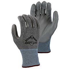 Majestic 35-7505 Gloves, Cut-Less With Korplex 18G, Polyurethane Palm, A5