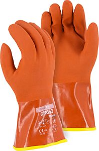 Majestic 3703 Winter Lined Pvc Double Dipped Gloves