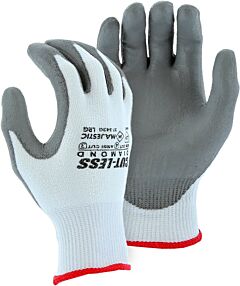 Majestic 37-343G Cut-Less Diamond Knit Gloves With Polyurethane Palm