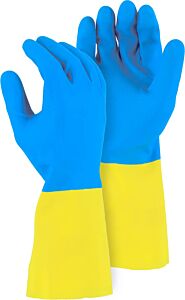 Majestic 4055 28 Mil 12" Neoprene Over Latex Gloves