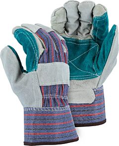 Majestic 4501Cdp Split Cowhide Leather Palm Gloves With Double Palm