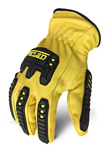 Ironclad Ild-Impc5 Ultimate 360* Cut Leather Driver W/Impact Gloves