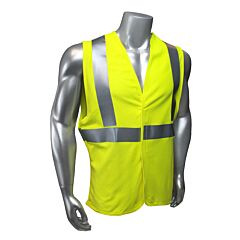 Radians Sv92J-2Vgs Green Jersey Knit Solid Fr Safety Vest, Class 2