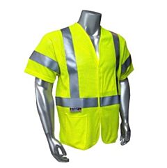 Radians Sv97E-3Vgmfr Custom Modacrylic Mesh Fr Class 3 Vest, Green