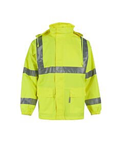 Neese 9100Apk Type R Class 3, Winter Parka, Hi-Vis, Lime