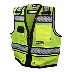 Dewalt Dsv521 Class 2 Heavy Duty Surveyor Vest, Green