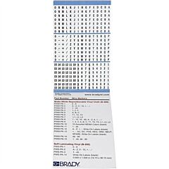 Brady 31203 Porta-Pack Wire Markers, Legend: 1?45