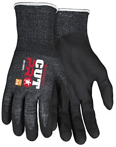 Mcr Safety 9818Nf Cutpro Gloves, 18 Gauge, Hppe/Synthetic Shell, Nitrile Foam Coated Palm/Fingers