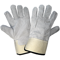 Global Glove 2250Fc Split Cowhide Leather Gloves With Full Leather Back