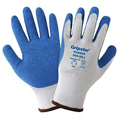 Global Glove Gripster 300 Seamless Gray Rubber Palm Coated 10-Gauge Polyester Gloves With Cut, Abrasion And Puncture Resistance