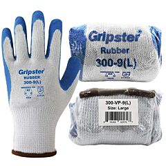 Global Glove Gripster 300-Vp Vend-Pack Rubber Coated Cut Resistant Gloves