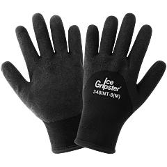 Global Glove Ice Gripster 348Int Two-Layer Pvc-Coated Low Temperature Cut Resistant Gloves, Cut Level A2