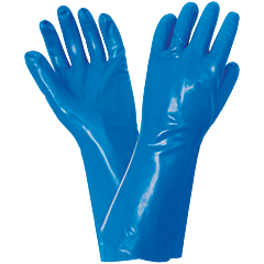 Global Glove Frogwear 411 Keto-Handler Plus Solvent Resistant Unsupported Gloves With A Smooth Finish
